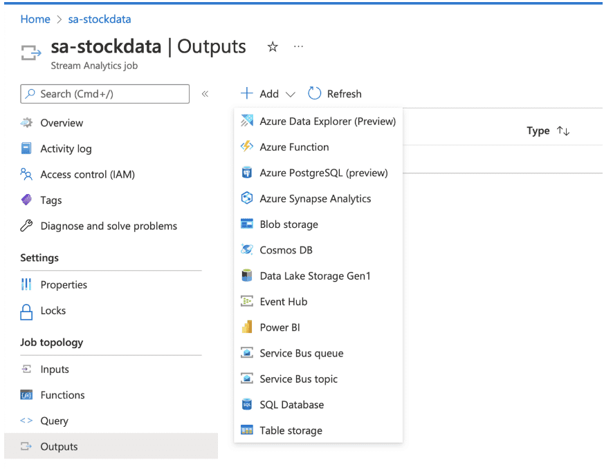 Creating Power BI Output